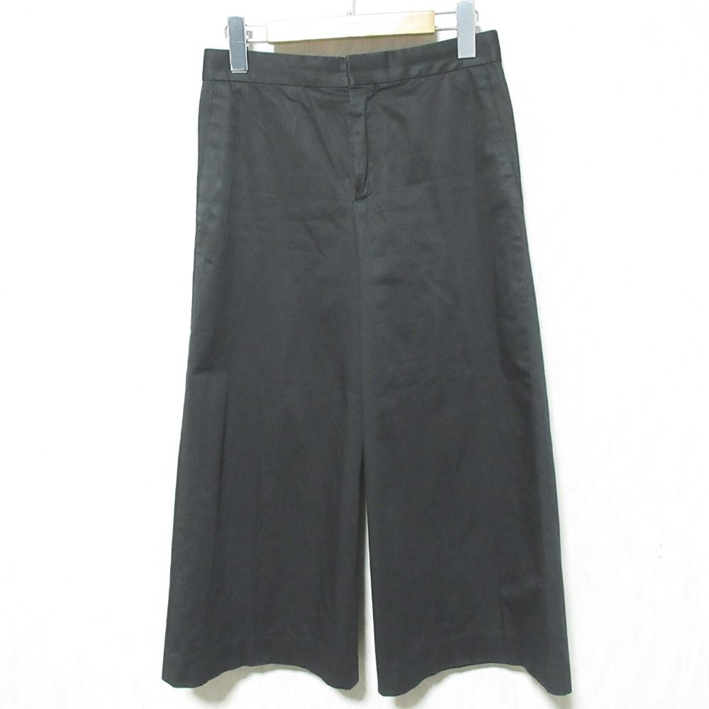 【きょん】美品 Drawer ドゥロワー ワイドクロップドパンツ 38 きょん】美品 Drawer ドゥロワー ワイドクロップドパンツ 38