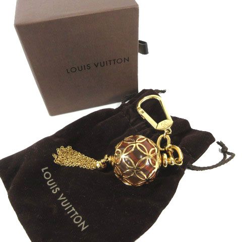 LOUIS VUITTON ポルトクレ アイスボール バッグチャーム キーホルダー