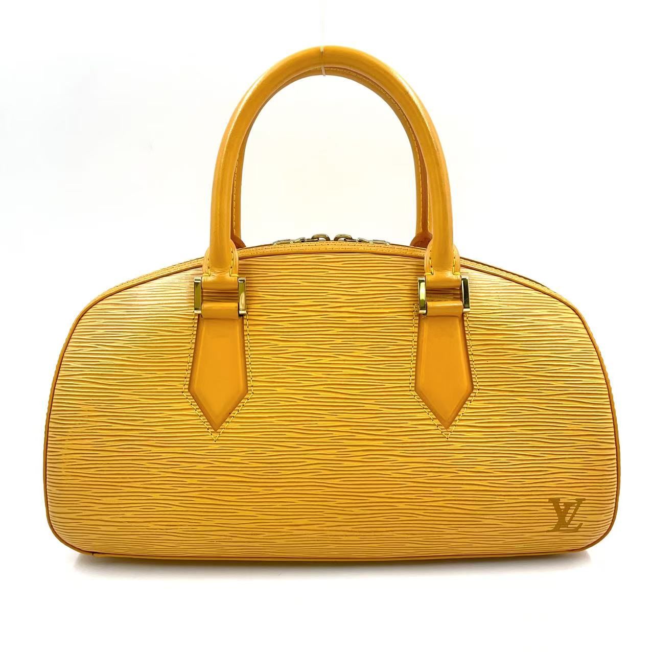 お値下げ　LOUIS VUITTON エピ　ジャスミン　イエロー LOUIS VUITTON ジャスミン エピ エピ タッシリイエロー レザー