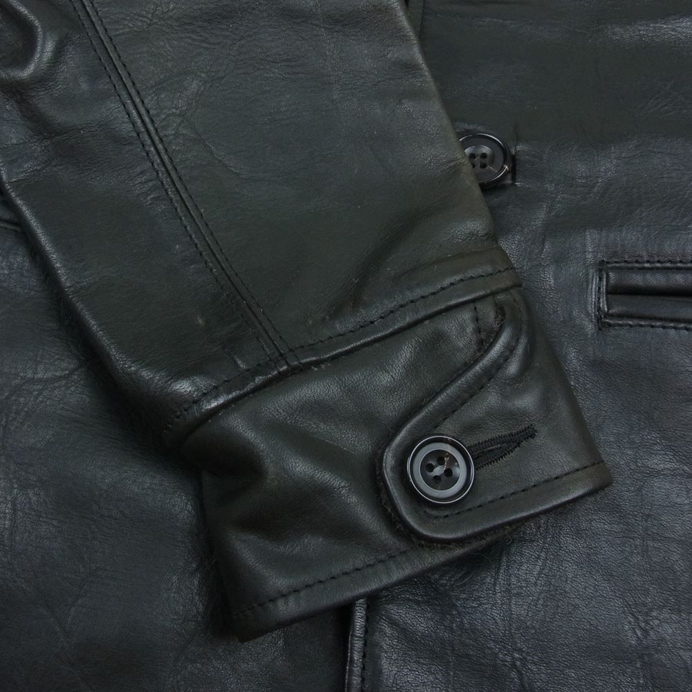 ファインダーズ キーパーズ Finders Keepers 40432202 FK-CAR COAT ホースハイド レザー ジャケット ブルゾン ブラック系 XS【中古】 ファインダーズ キーパーズ Finders Keepers 40432202 FK-CAR COAT