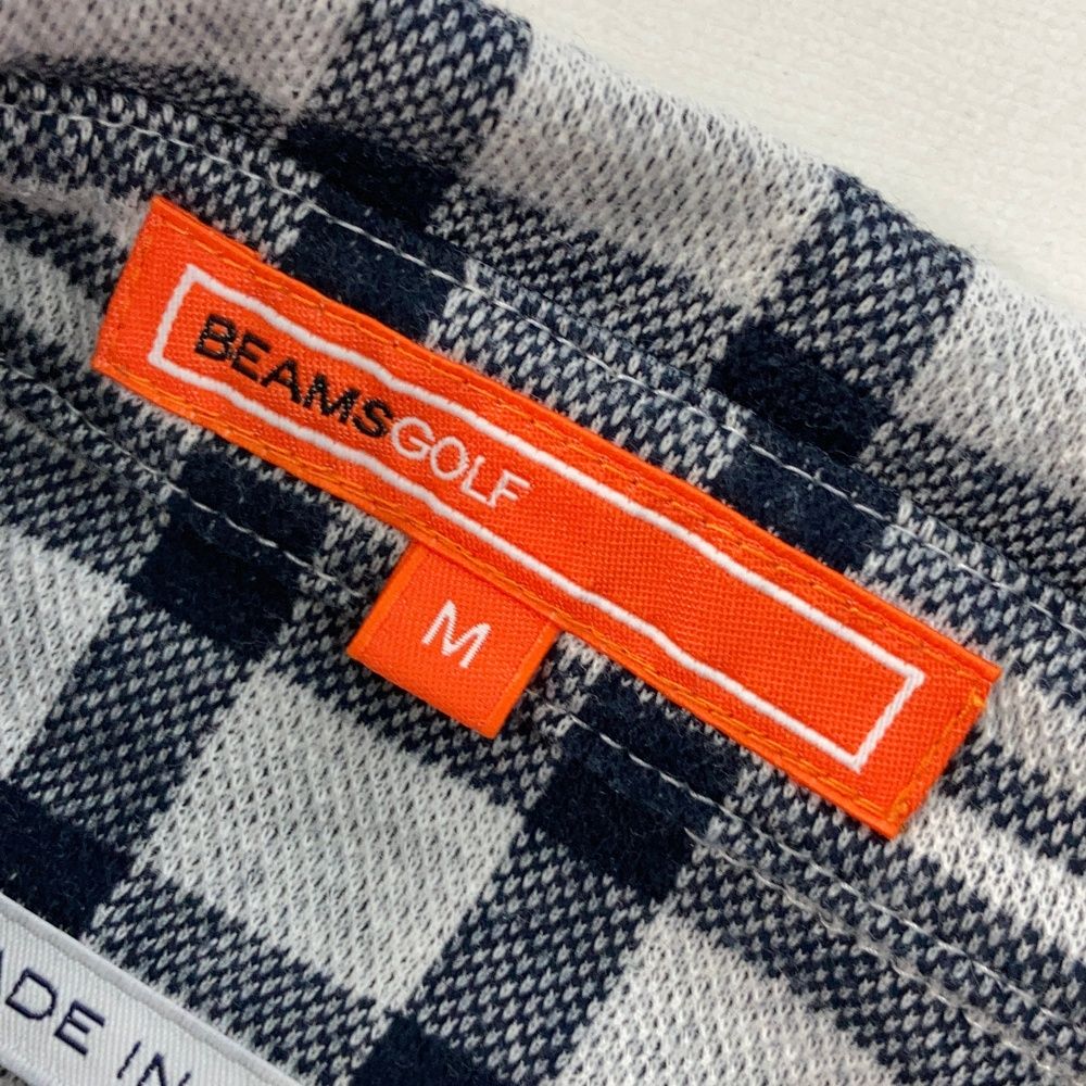 BEAMS - ビームスゴルフ　長袖ボタンダウンポロシャツ　メンズ　Mサイズ JONES Sports ポロシャツ × BEAMS GOLF / 別注 フロント総柄