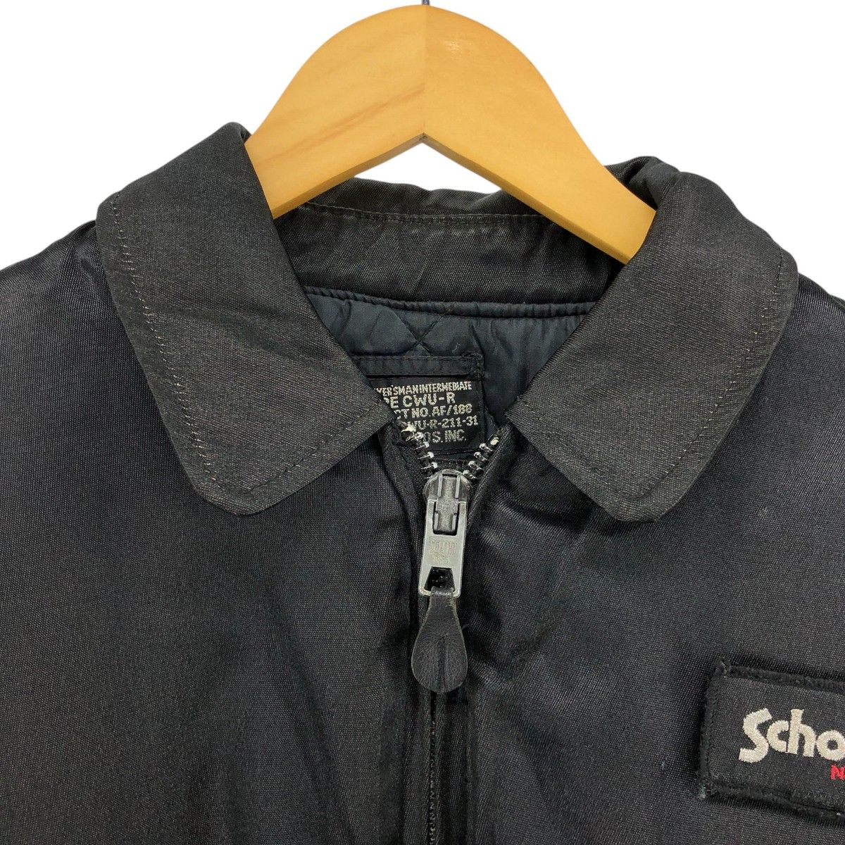 古着 民間品 ショット SCHOTT CWU-45/Pタイプ 中綿入り ミリタリー 