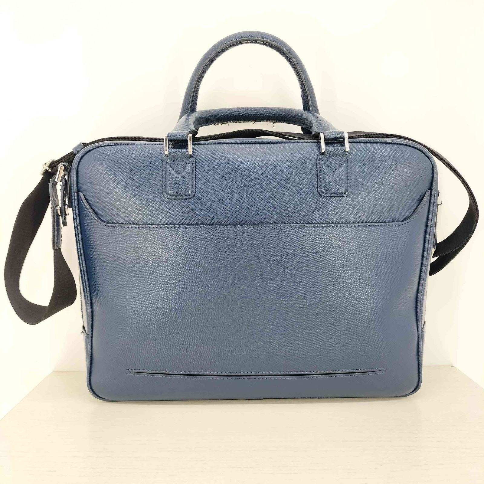 美品】 MONTBLANC モンブラン 2way ビジネスバッグ メンズ