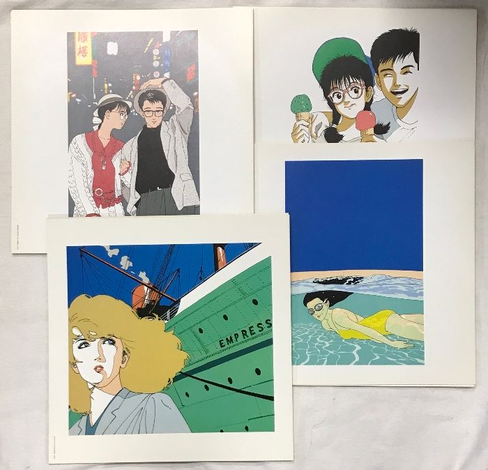 江口寿史イラストレーション 立花ハジメ NO MATTER イラストとサウンド