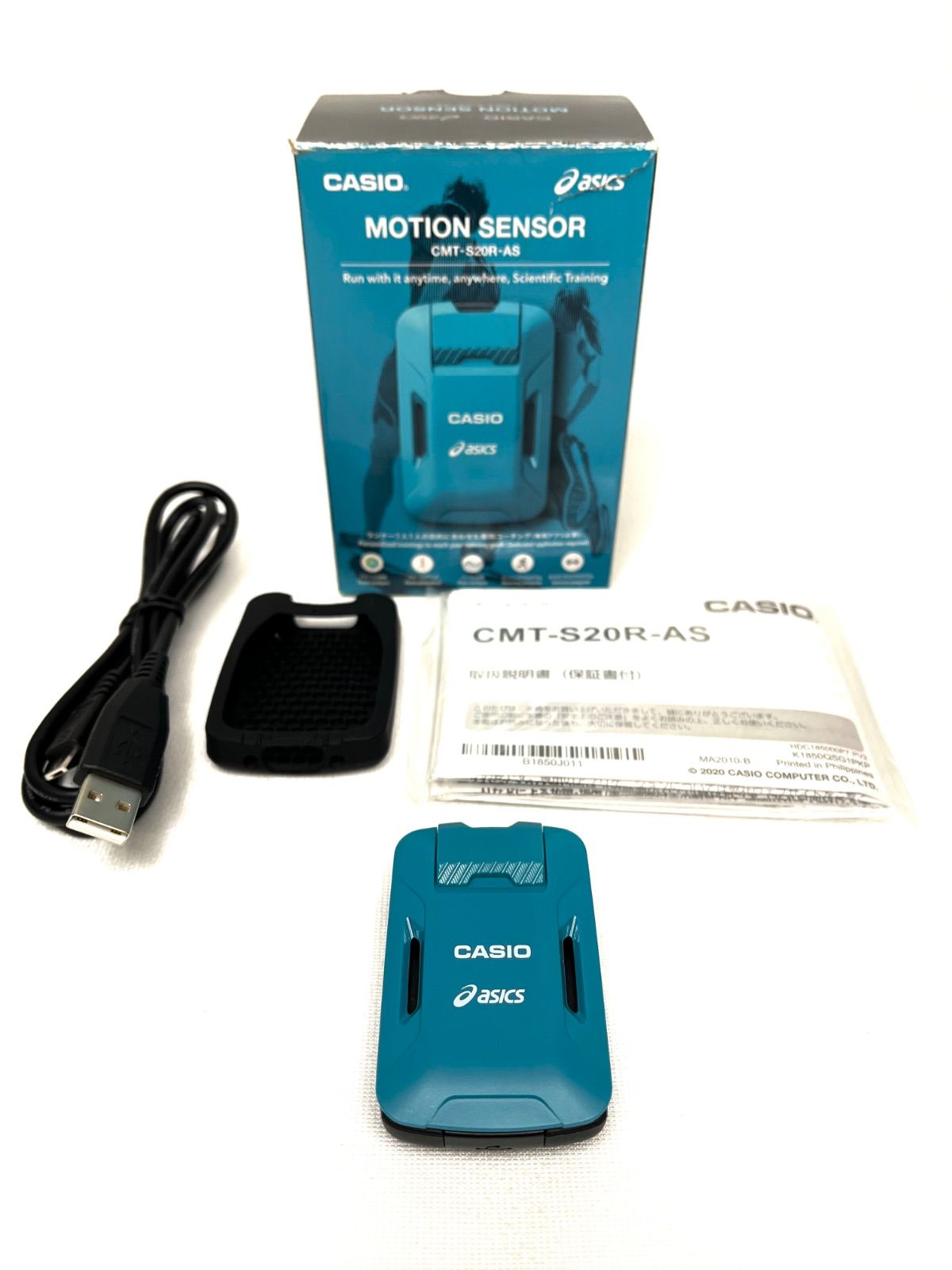 まとめ売り CASIO × asics ランニングフォーム解析デバイス モーションセンサー CMT-S20R-AS ランニング