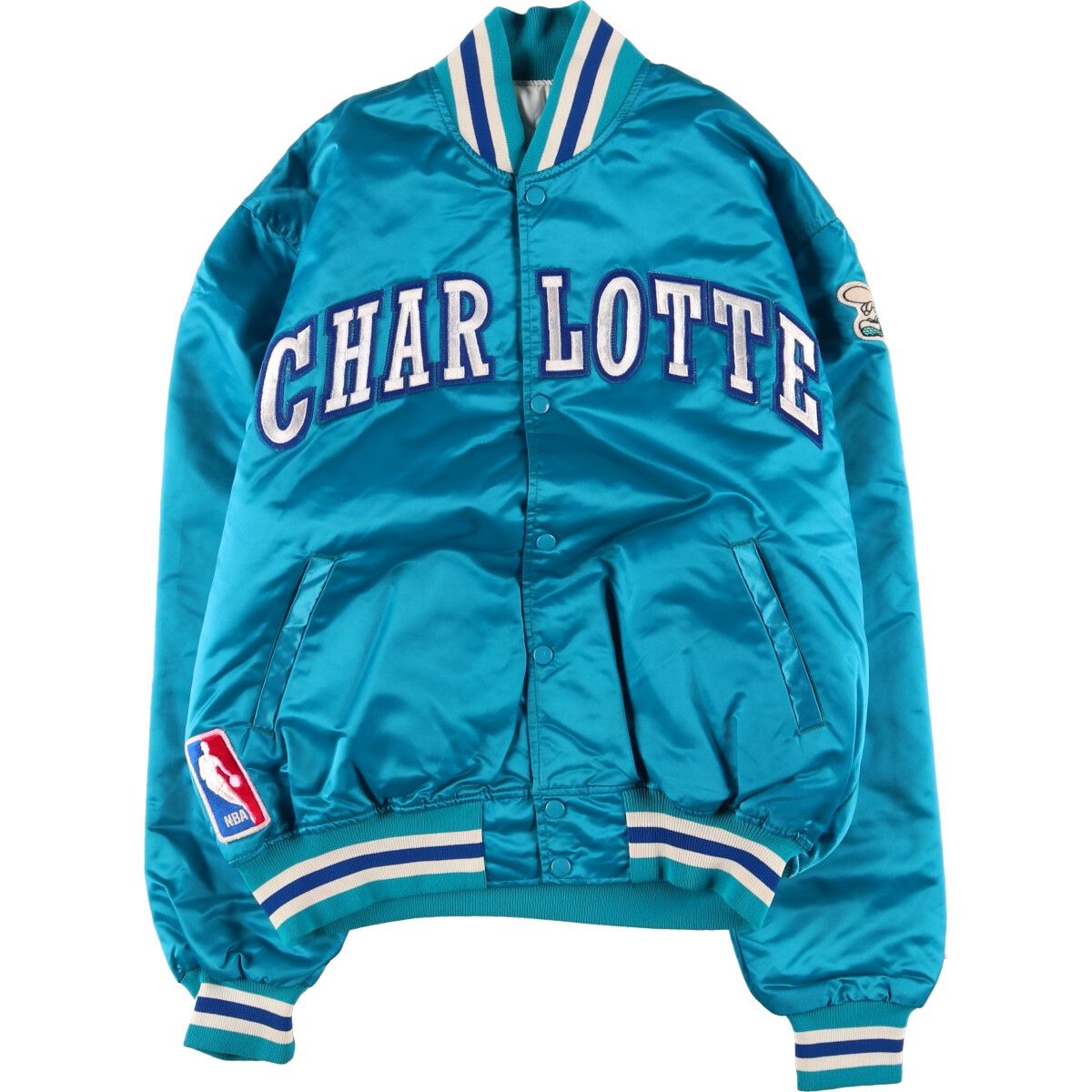 古着 80年代 スターター Starter NBA CHARLOTTE HORNETS シャーロットホーネッツ ナイロンスタジャン アワードジャケット/eaa447895  - メルカリ