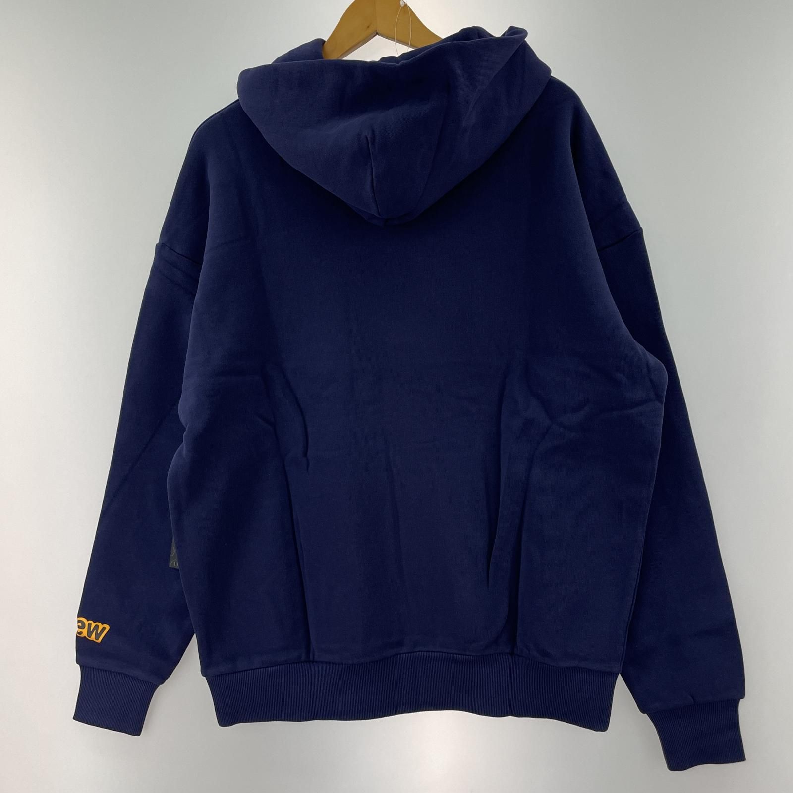 新品 drew house ドリューハウス 裏起毛 プルオーバーパーカー sizeS 
