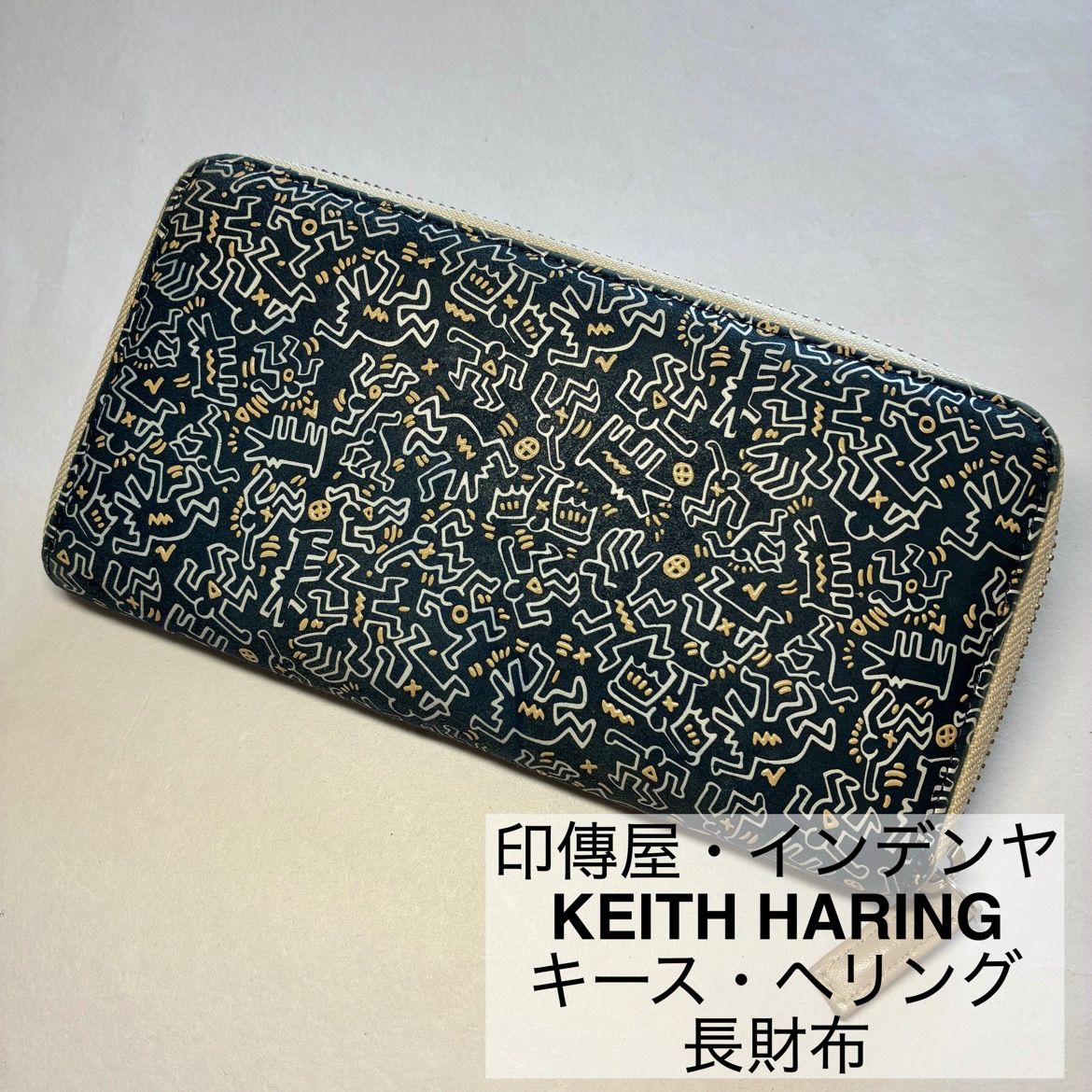 INDEN-YA/印傳屋/インデンヤ/KEITH HARING/キース・ヘリング/財布/長