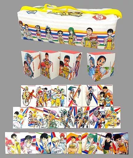 アニメDVD 弱虫ペダル 第1期 第2期 初回生産 版 BOX付き全21巻セット アニメイト全巻収納バッグ付き