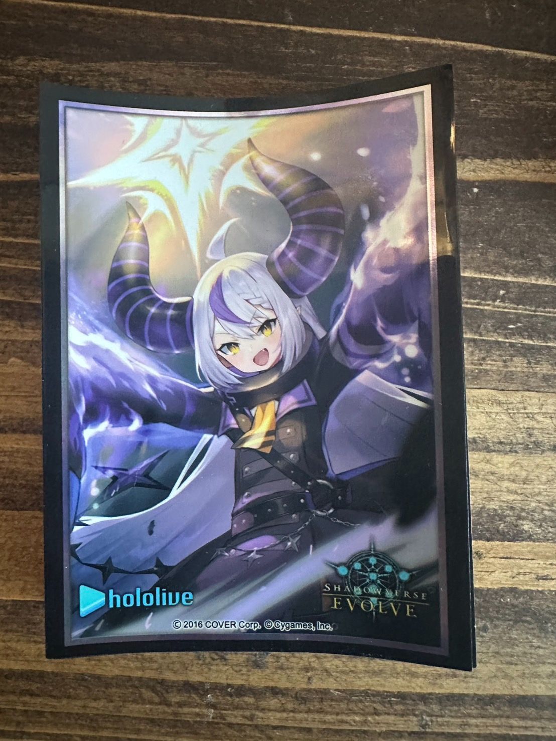 スリーブ ホロライブ shadowverse ラプラス・ダークネス 40枚 中古