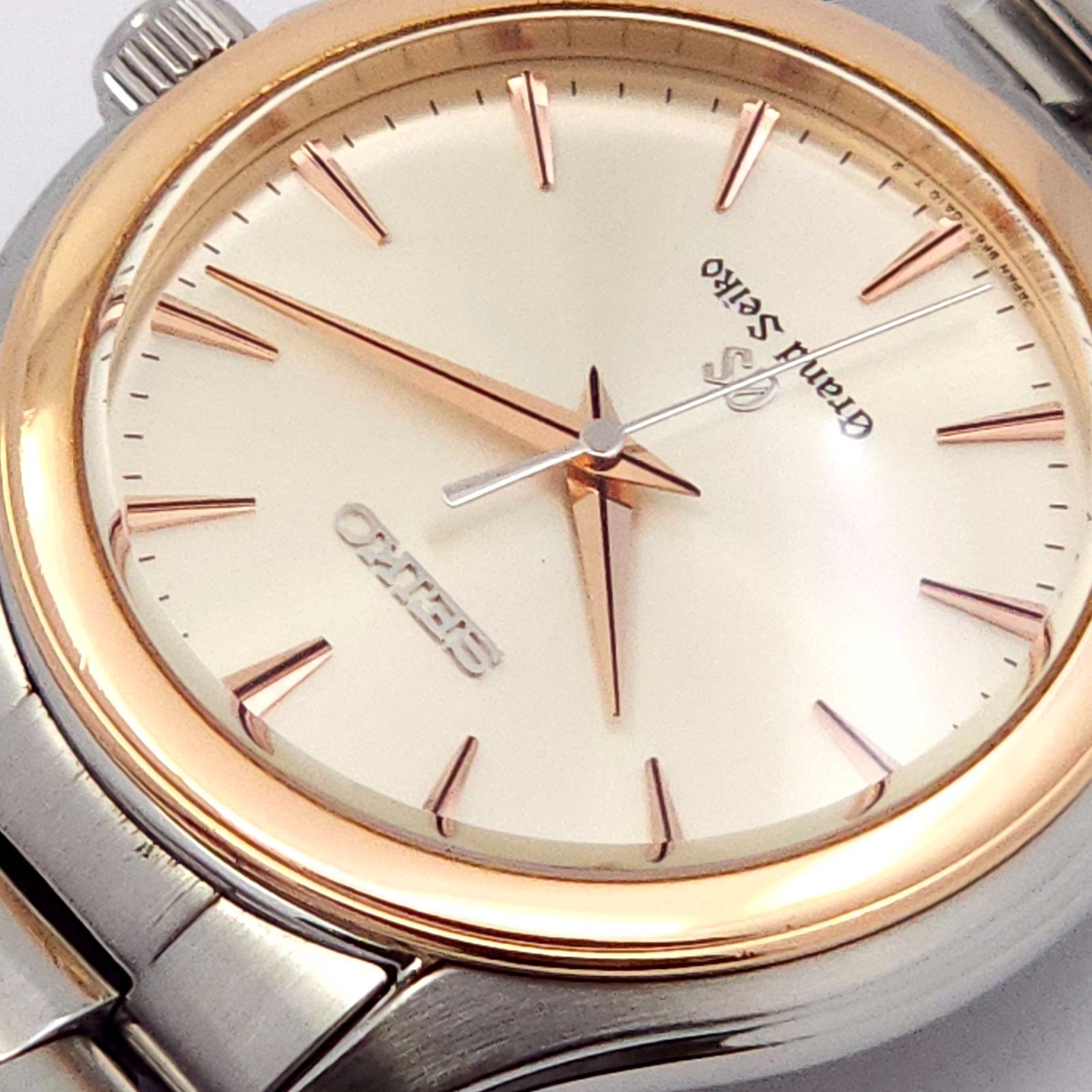 ☆良品 Grand Seiko グランドセイコー GS 9F61-0A20 QZ 動作品 18KT+SS 