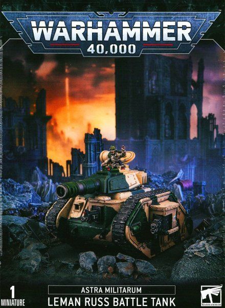 ウォーハンマー 40K アストラ・ミリタルム　 レマン・ラス・バトルタンク LEMAN RUSS BATTLE TANK