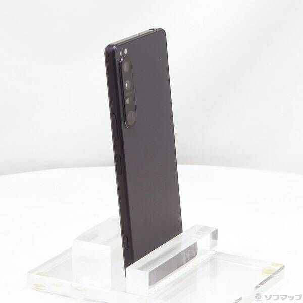 中古品〕 Xperia 1 IV 256GB パープル SO-51C docomo SIMフリー
