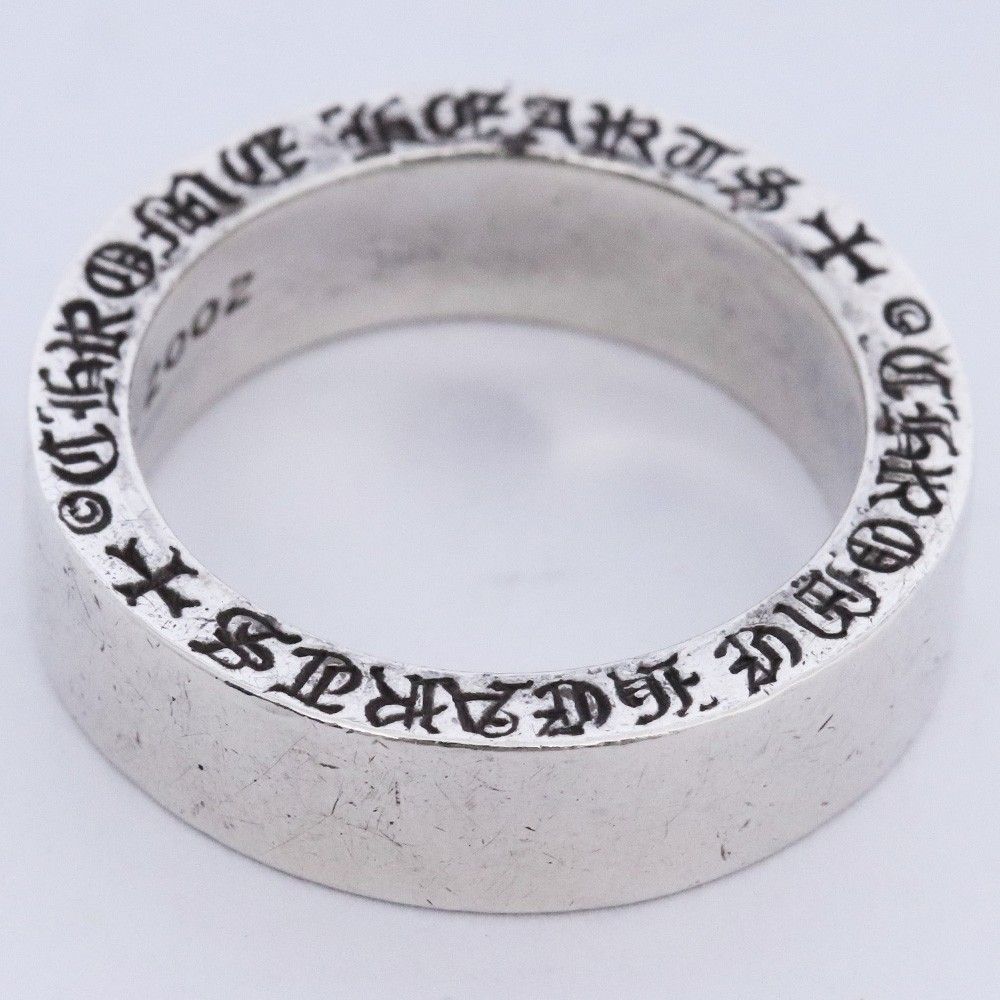 14号 CHROME HEARTS スペーサーリング プレーン 6mm シルバー