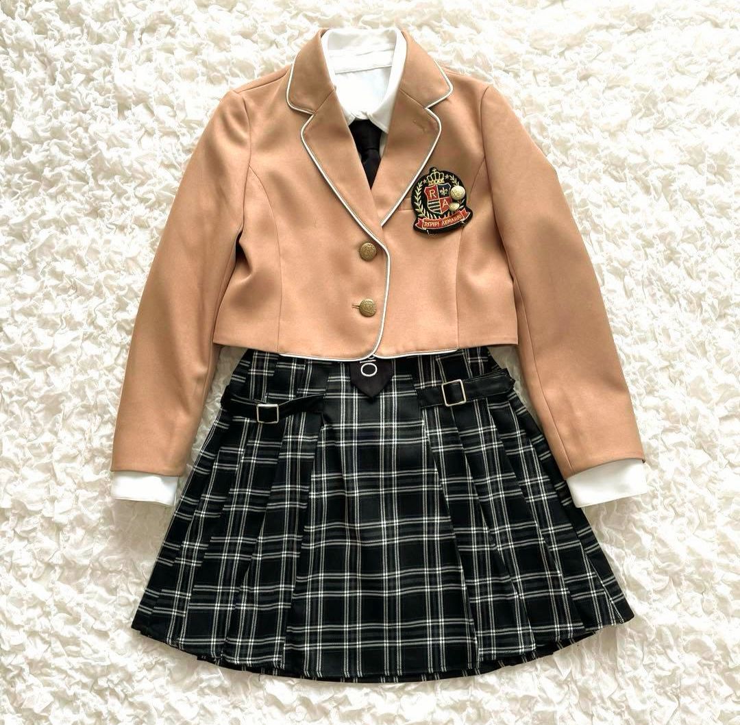 卒服 レピピアルマリオ XS 140 150 卒業式 2023卒服】ベーシックシャツ（シャツ/ブラウス）｜repipi
