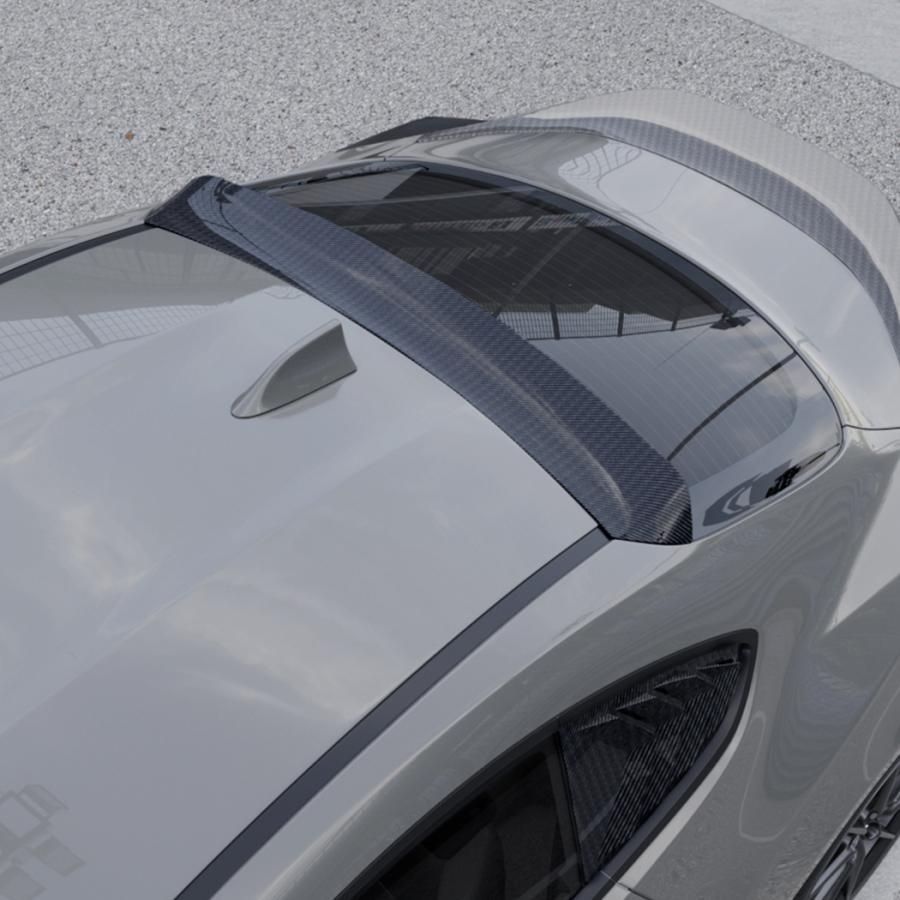 スポーティ全開♪ カーボン ルック リア ルーフスポイラー スバル BRZ ZD8 R S カップカー ベーシック アニバーサリーリミテッド b12075