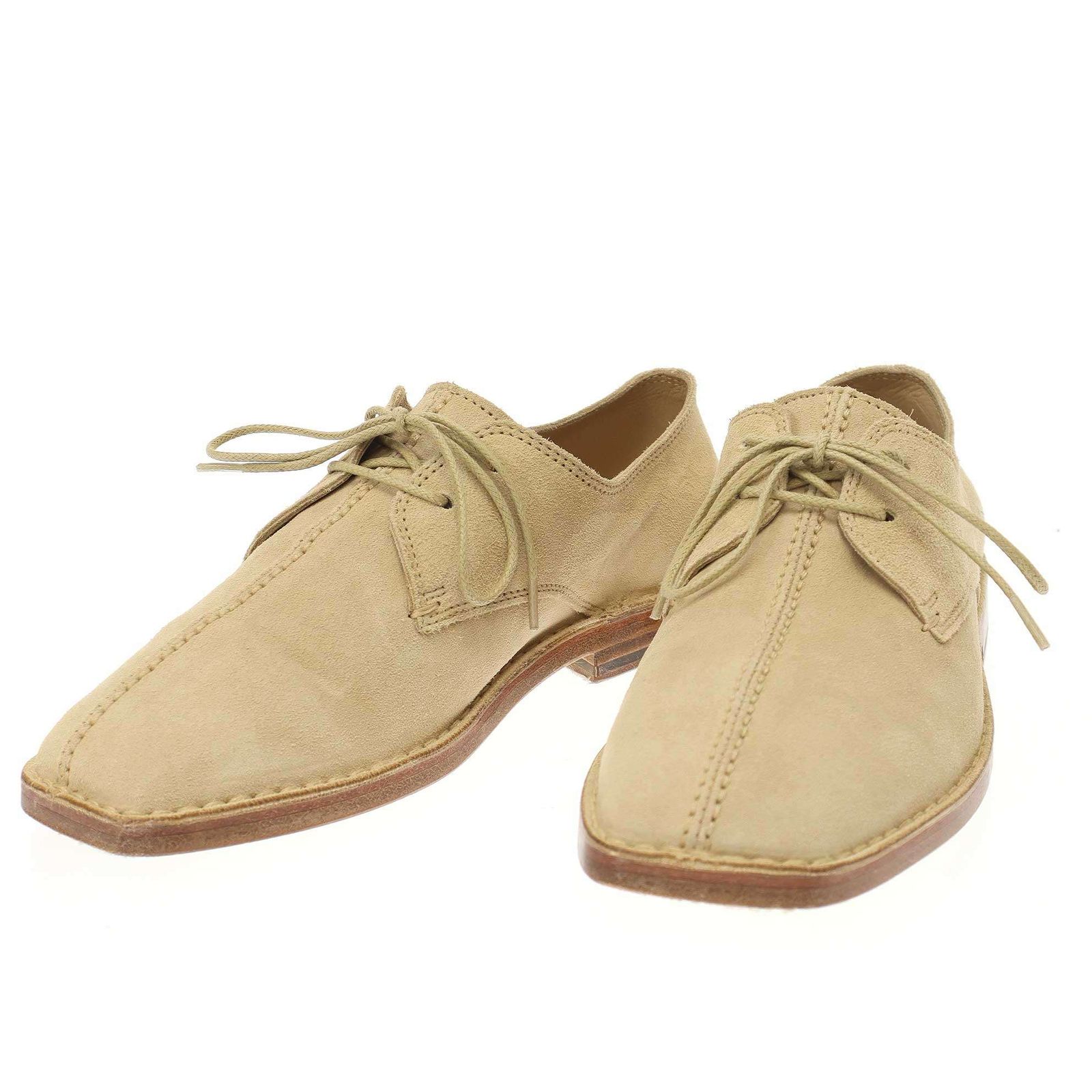 LEMAIRE ルメール Suede Derby Shoes スエードスクエアダービー