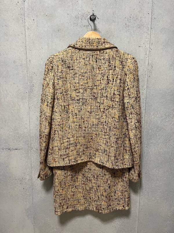 CHANEL シャネル 98A ツイードジャケット×スカート セットアップ
