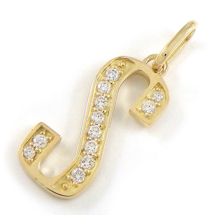 新品 未使用 K18YG イニシャル アルファベット ペンダント トップ K K18YG イニシャル アルファベット K トップ ヘッド チャーム 新品 K18