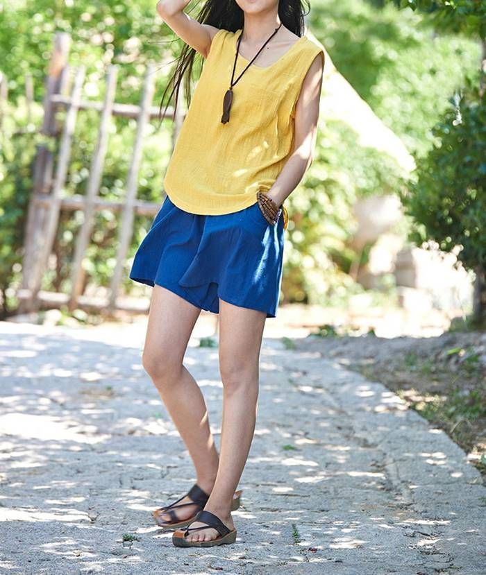 OK部屋着 リネン風