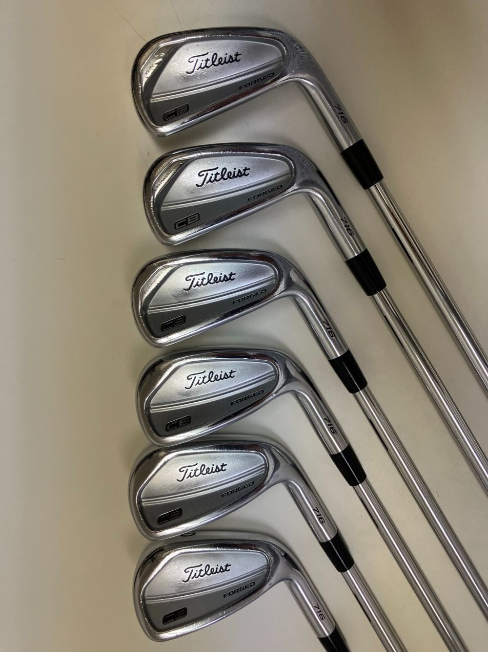 タイトリスト CB716 #5～PW TITLEIST CB 716 レフティ アイアンセット