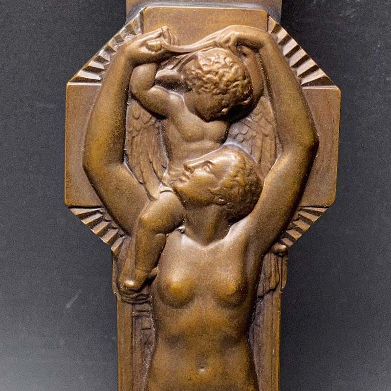 ユーゴスラビア王国紋章ペーパーナイフ1920年～1930年頃ケース入り