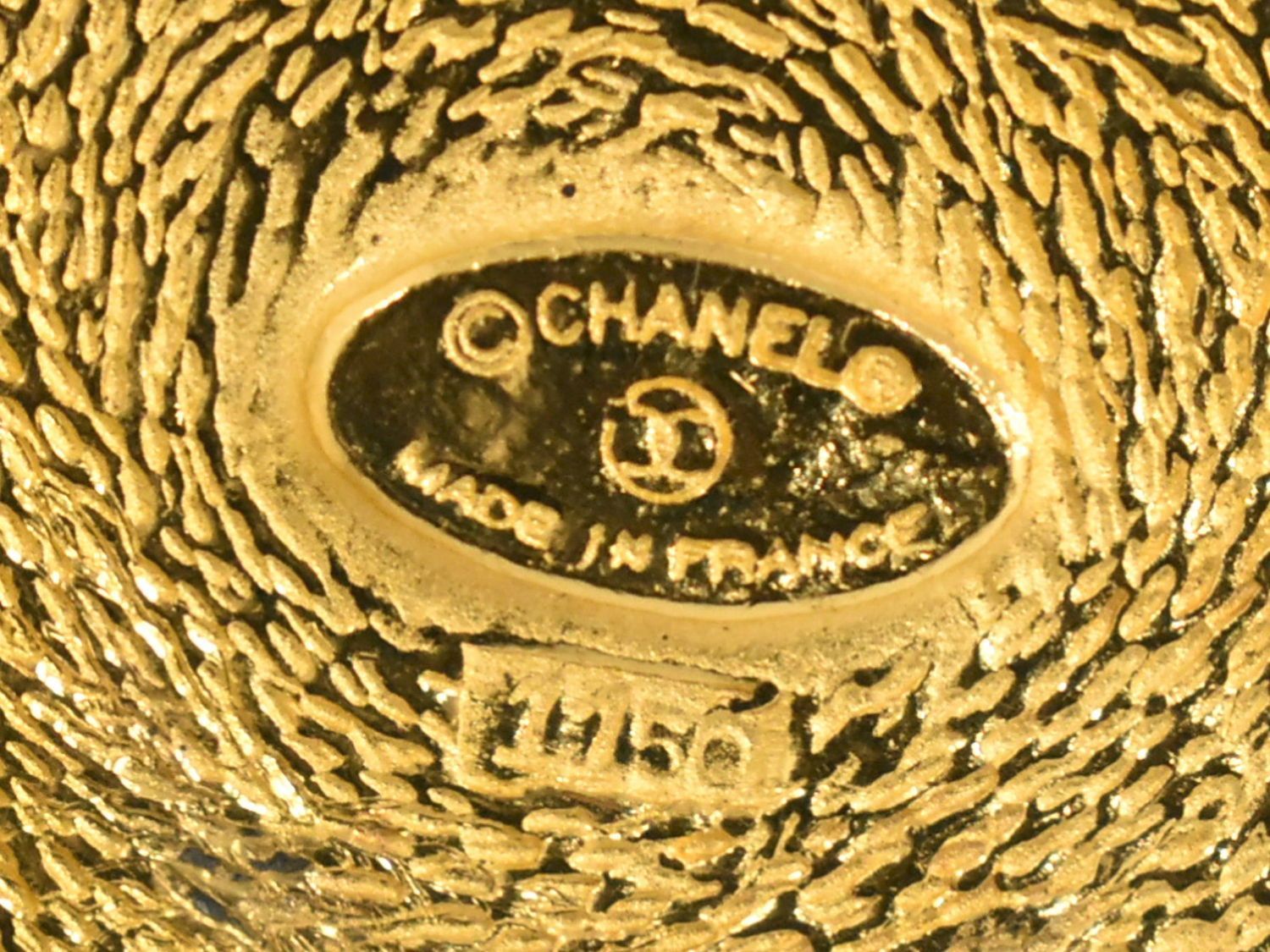 シャネル CHANEL カンボン ブローチ GP ゴールド メッキ アクセサリー ...