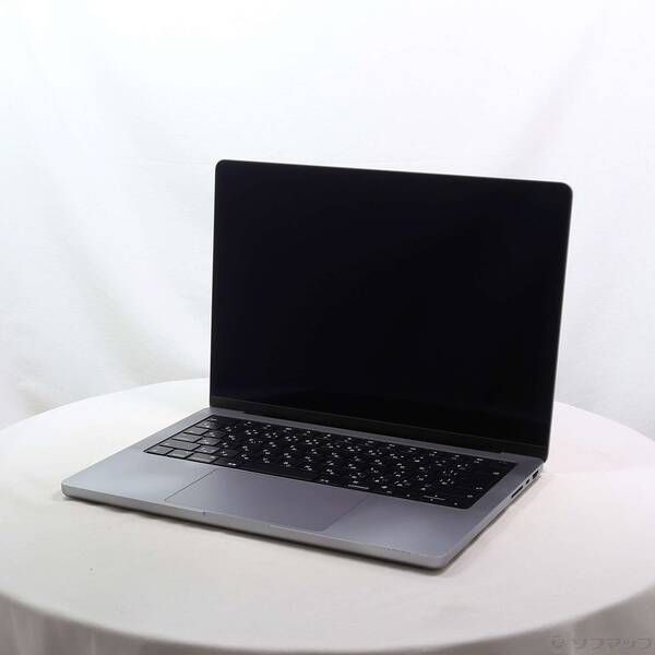 〔 品〕 MacBook Pro 14.2-inch Late-2021 MKGP3J A Apple M1 Pro 8コアCPU_14コアGPU 32GB SSD512GB スペースグレイ 〔14.7 Sonoma〕 262