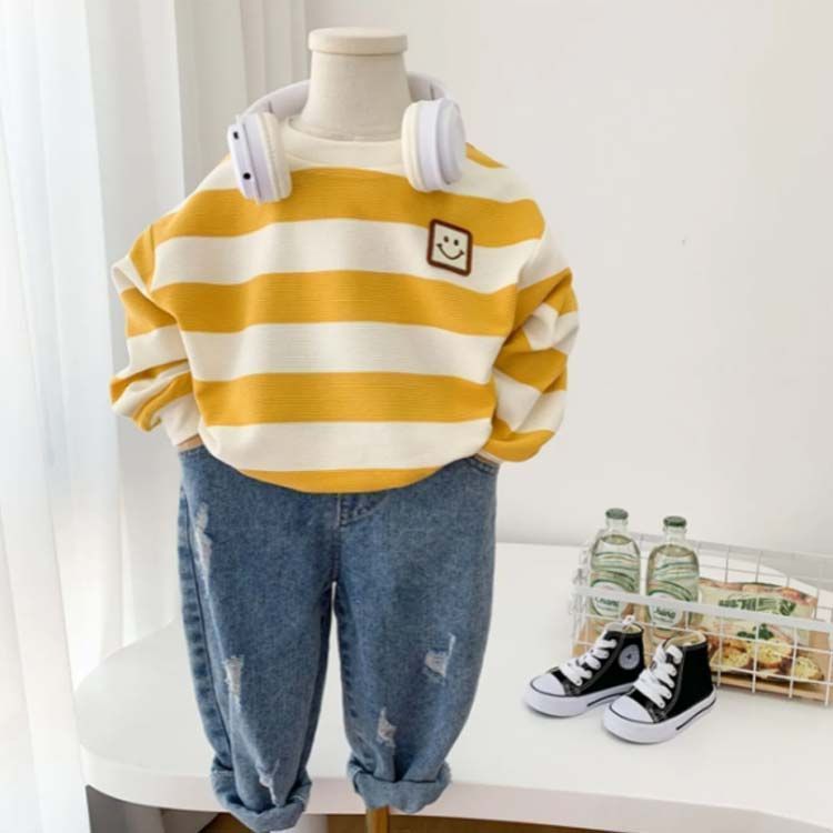 キッズ トレーナー 男の子 女の子 ボーダー柄 子供服 ベビー服