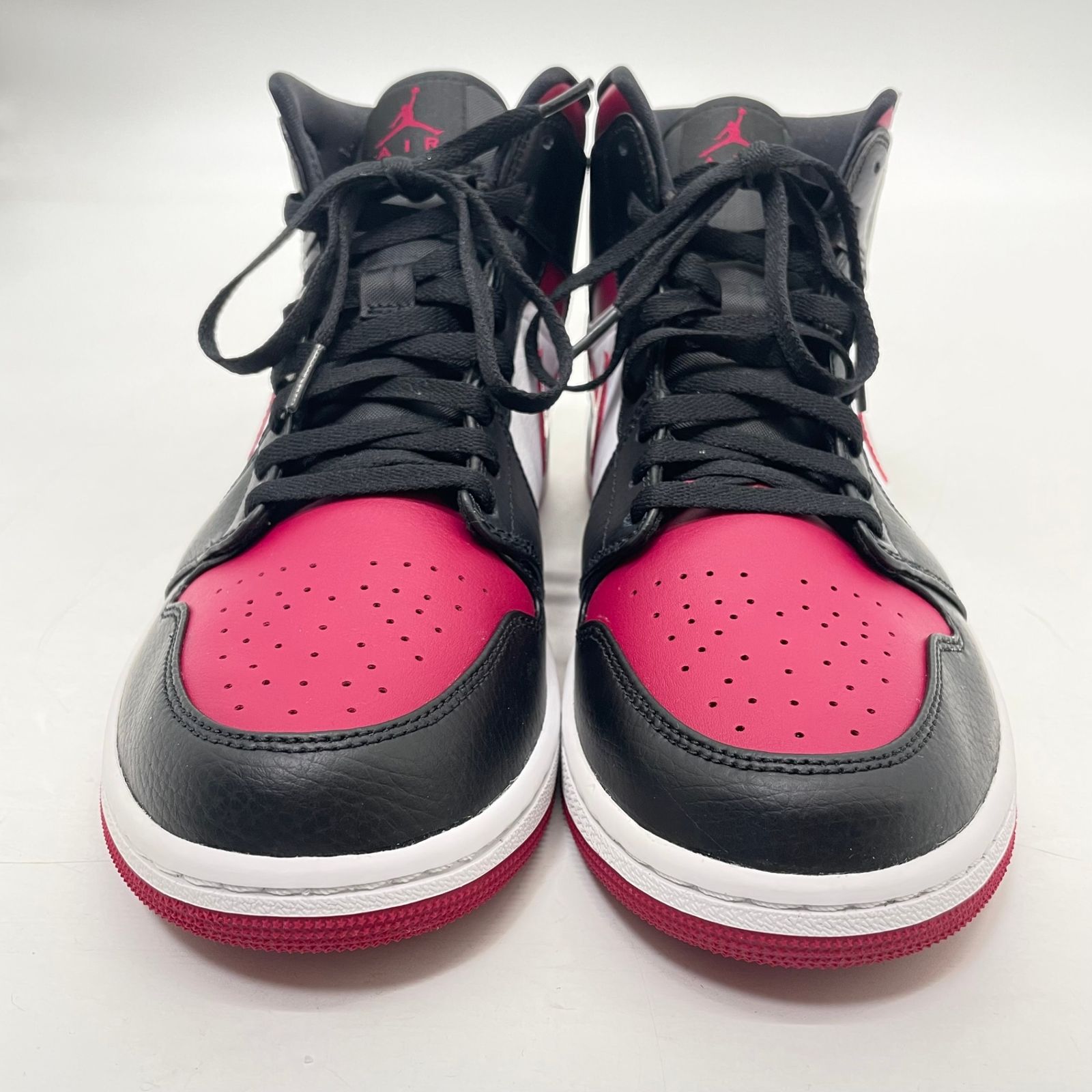 未使用品 NIKE ナイキ AIR JORDAN エアジョーダン 1 MID BRED TOE 1 