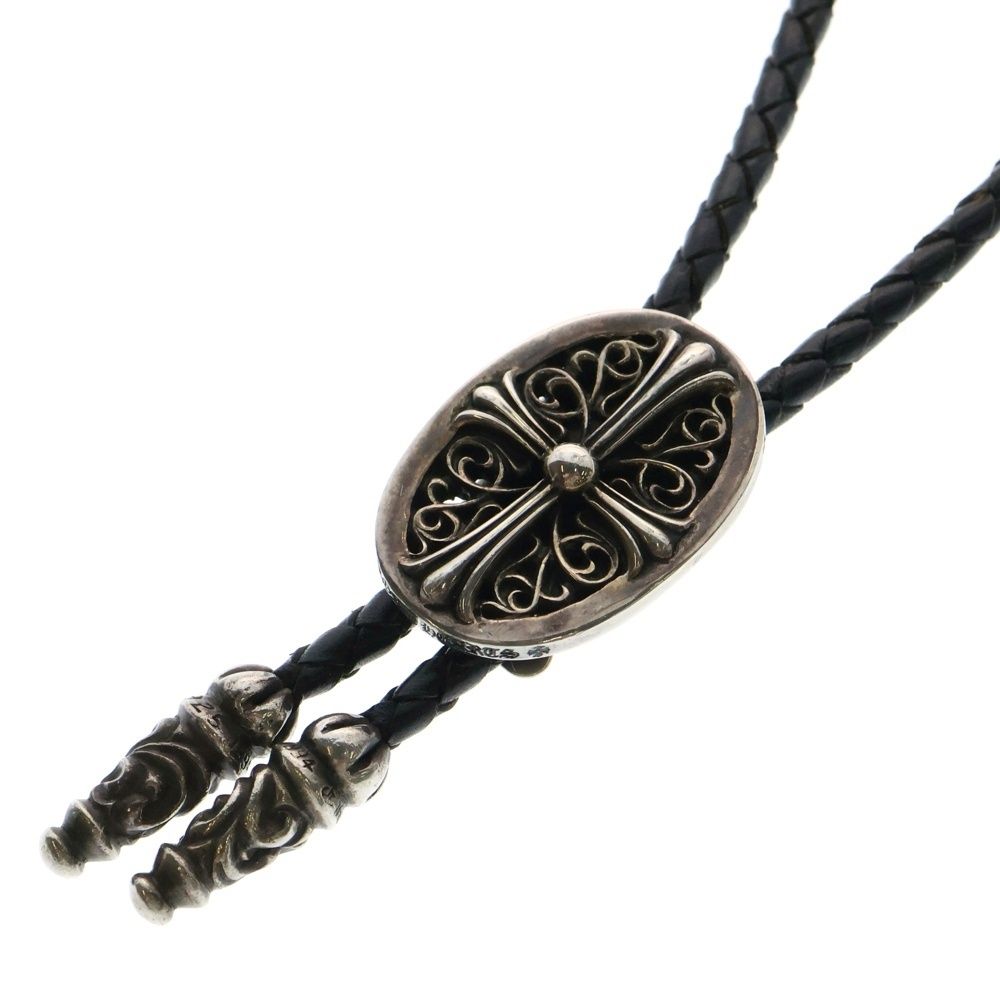 クロムハーツ　ラージクロス　ループタイ CHROME HEARTS クロムハーツ タイニークラシック オーバルクロス