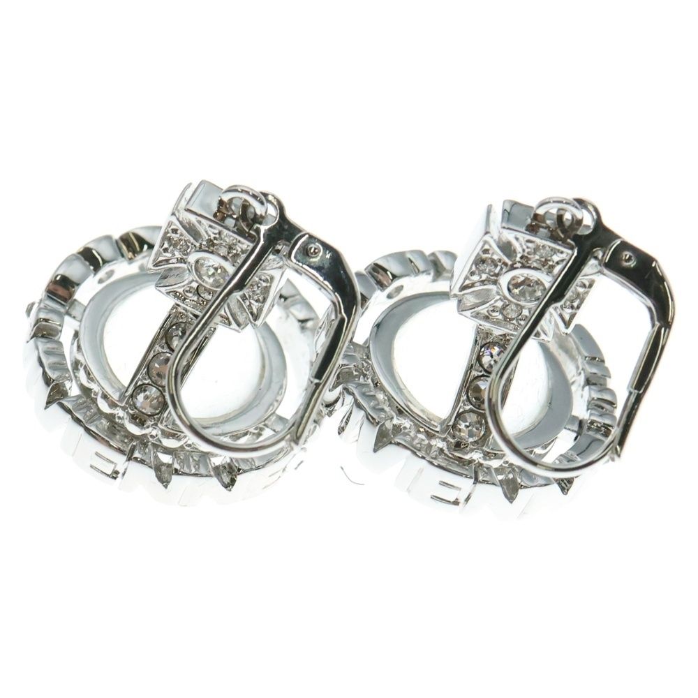 Vivienne Westwood ヴィヴィアンウエストウッド オーブ ラインストーン ピアス シルバ