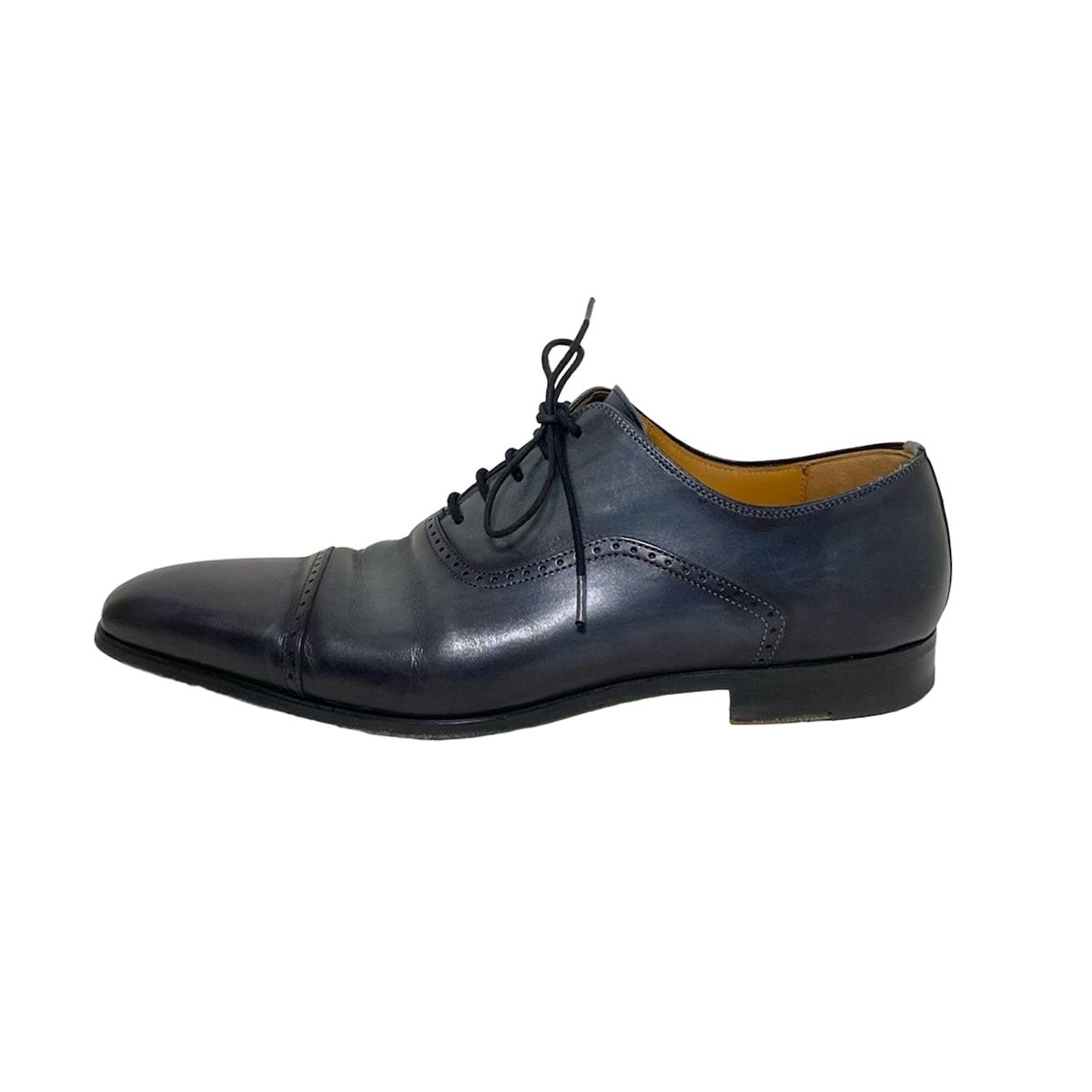 MAGNANNI(マグナーニ) シューズ 41 メンズ - ネイビー アウト