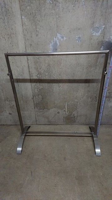 什器デポ ハンガーラック 湾曲脚 1 ゴンドラ什器 システム什器 コンビニ什器 ディスプレイ オカムラ