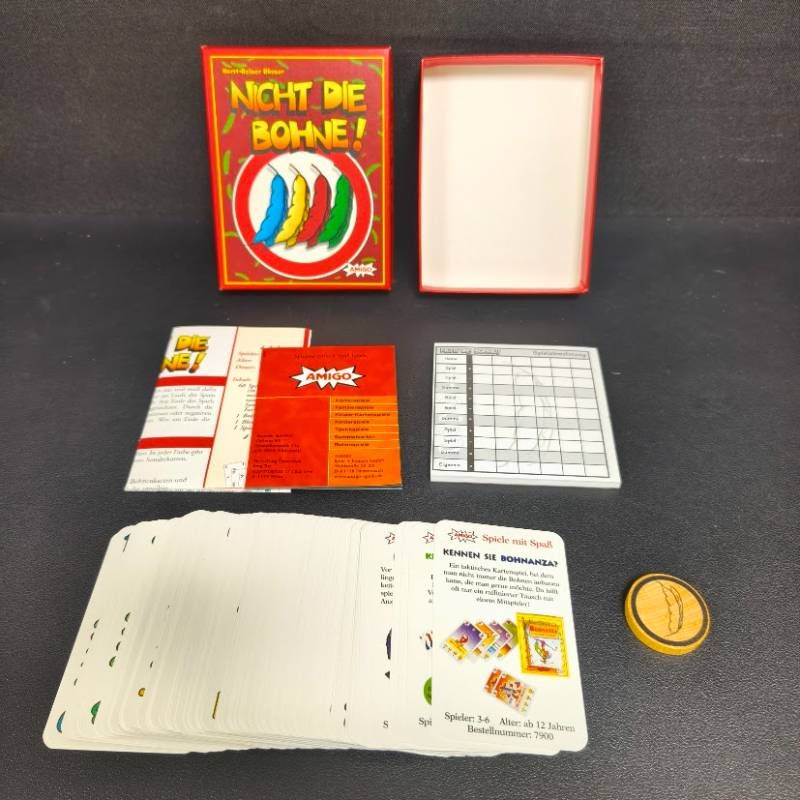 マメじゃないよ ドイツ語版 ボードゲーム 日本語訳付き