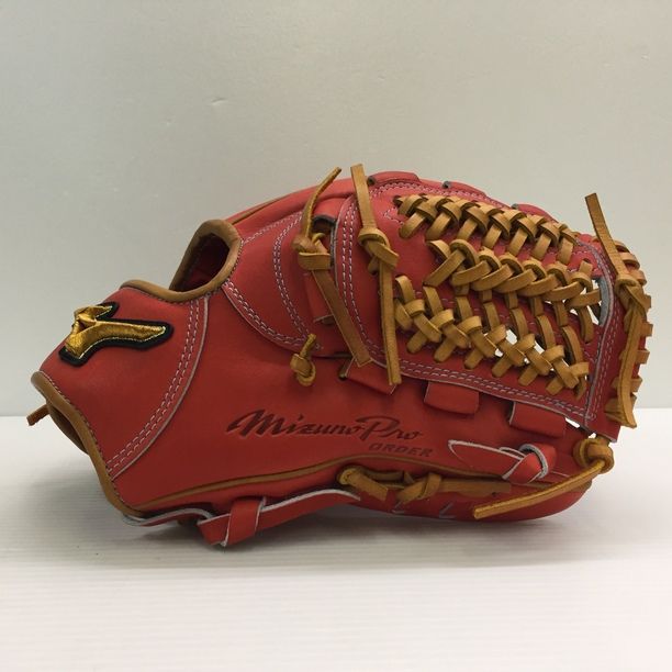 中古品 ミズノ mizuno ミズノプロ 軟式 内野手用オーダーグローブ HAGA ...