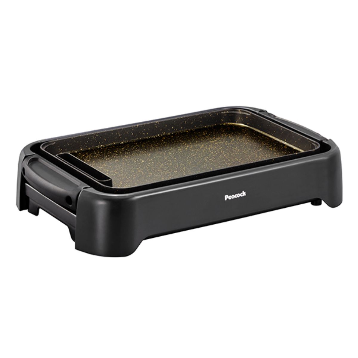 両面グリルプレート マーブルコーティング 温度調節 ピーコック （ 1200W ホットプレート 両面プレート 調理器具 保温 電磁調理器 調理家電 キッチン家電 1台2役 ）