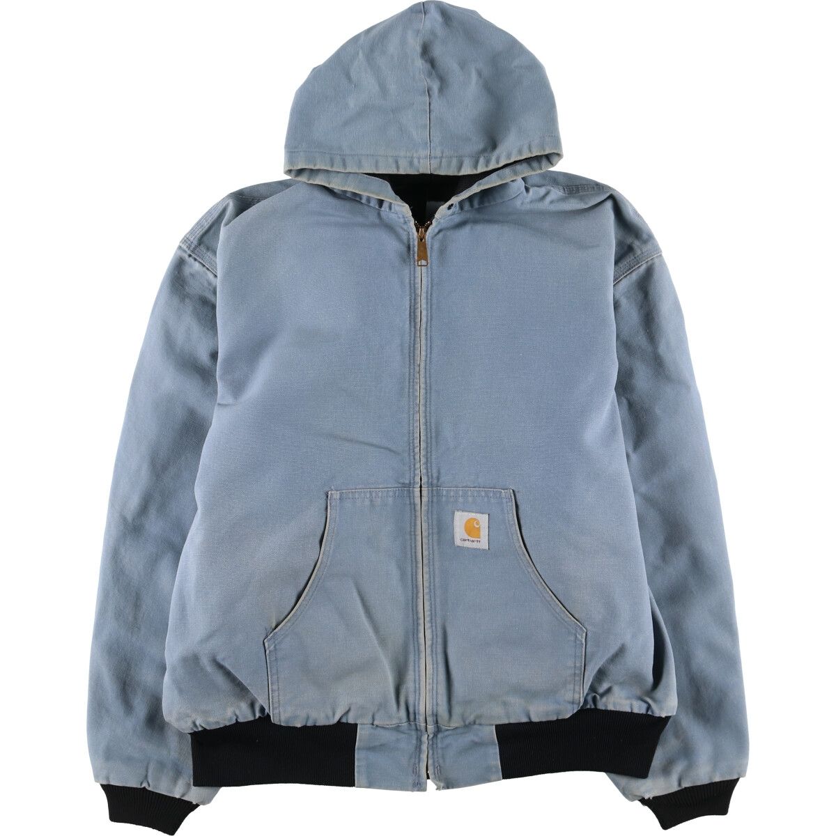 古着 80~90年代 カーハート Carhartt アクティブジャケット ダックフルジップパーカー USA製 メンズXXL相当 ヴィンテージ/evb009387