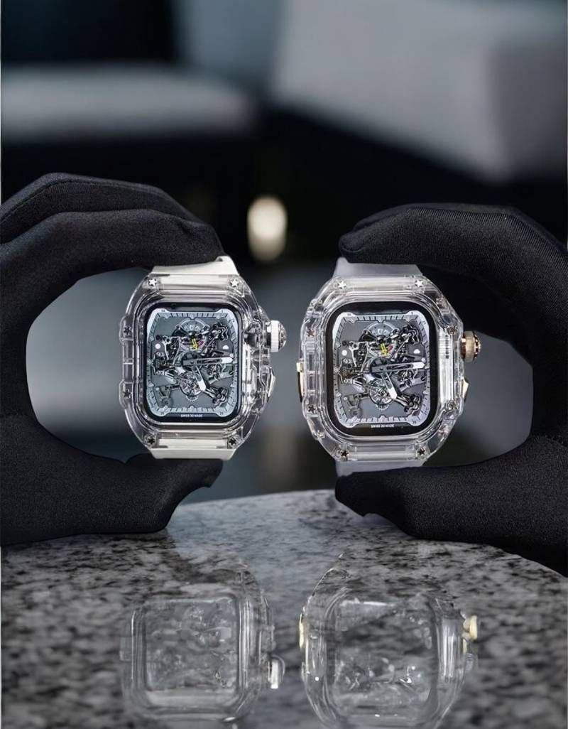 AppleWatchカバーケース 脱着 簡単 保護 カスタム ベルト ラバー バンド 49ｍｍ Ultra ウルトラ アップルウォッチ対応 CHRISTIANNAURATH_COM_BR