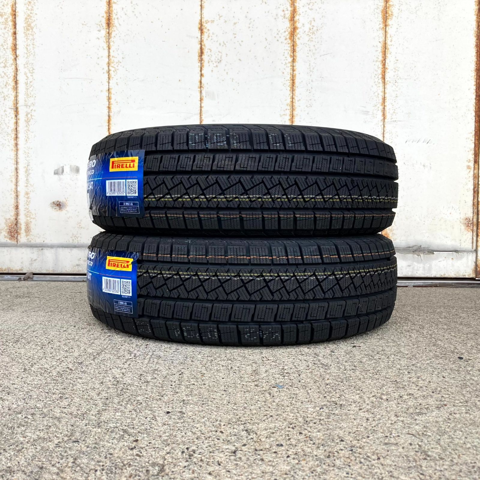 スタッドレス4本 《ピレリ》アイスアシンメトリコ 225/65R17 8.5分山