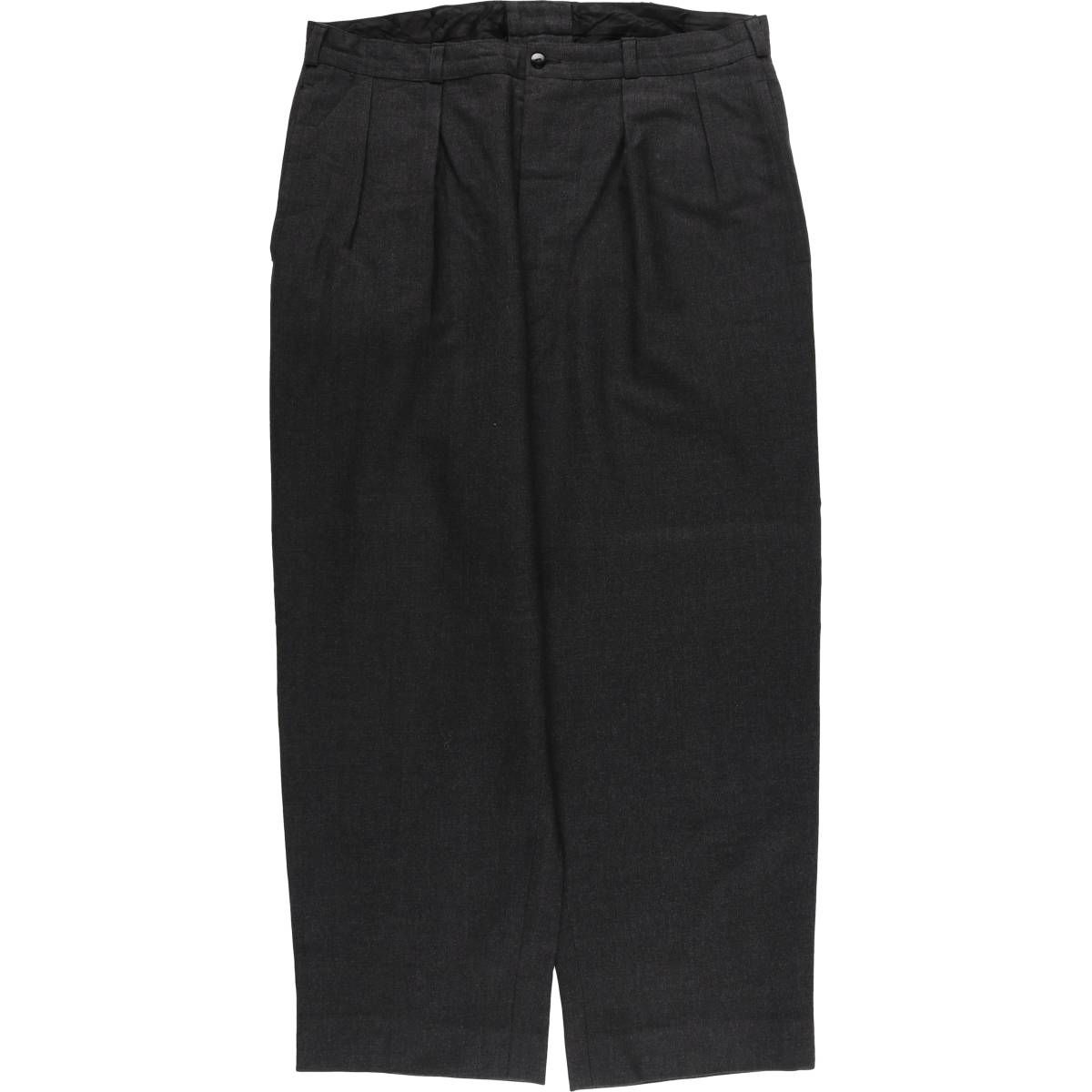 古着 SUITS and SLACKS ツータック スラックスパンツ メンズw34相当 ヴィンテージ|eaa549807