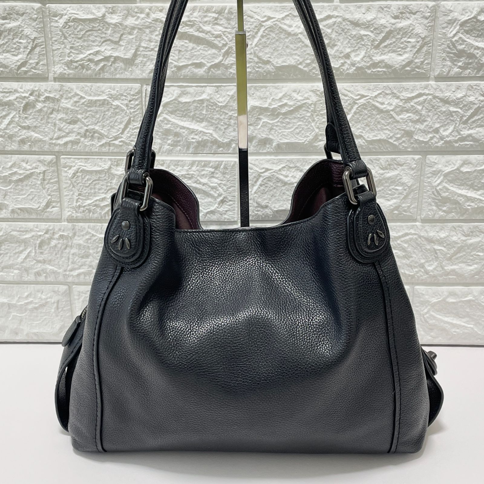 ☆美品☆ COACH コーチ 22794 ショルダーバッグ トートバッグ ブラック