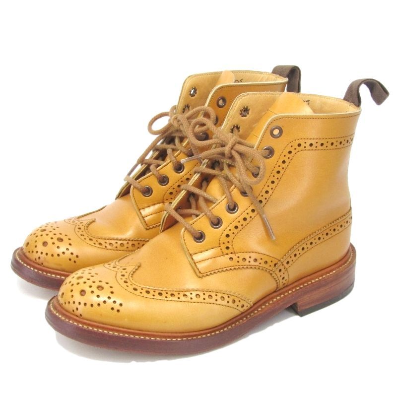 Tricker's トリッカーズ UK4 カントリーブーツ L2508 モールトン