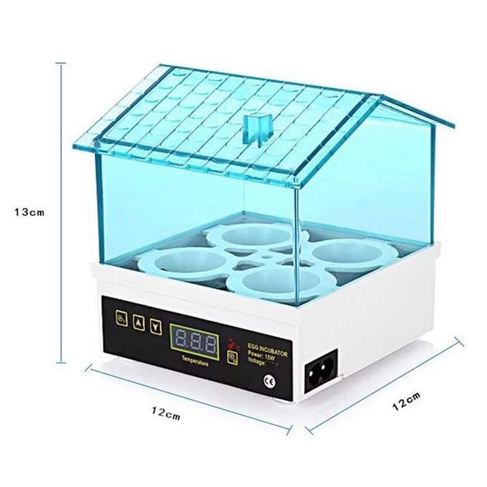 自動孵卵器 孵化器 自動家禽ダックス 温度制御 デジタル表示 静音仕様 家庭用 実験用 教育用 観察用 小型 家庭用 鶏卵/アヒル/うずら/ダックなど適用