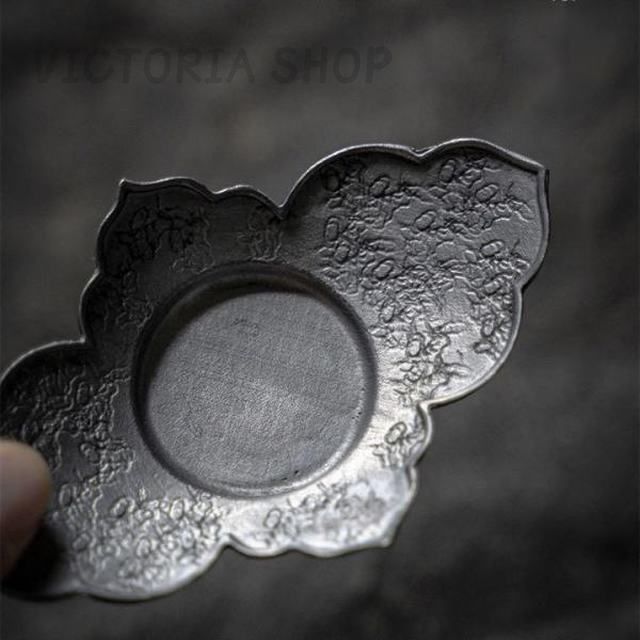 ☆錫製 茶托 茶器 茶道具 煎茶道具 5客 - メルカリ