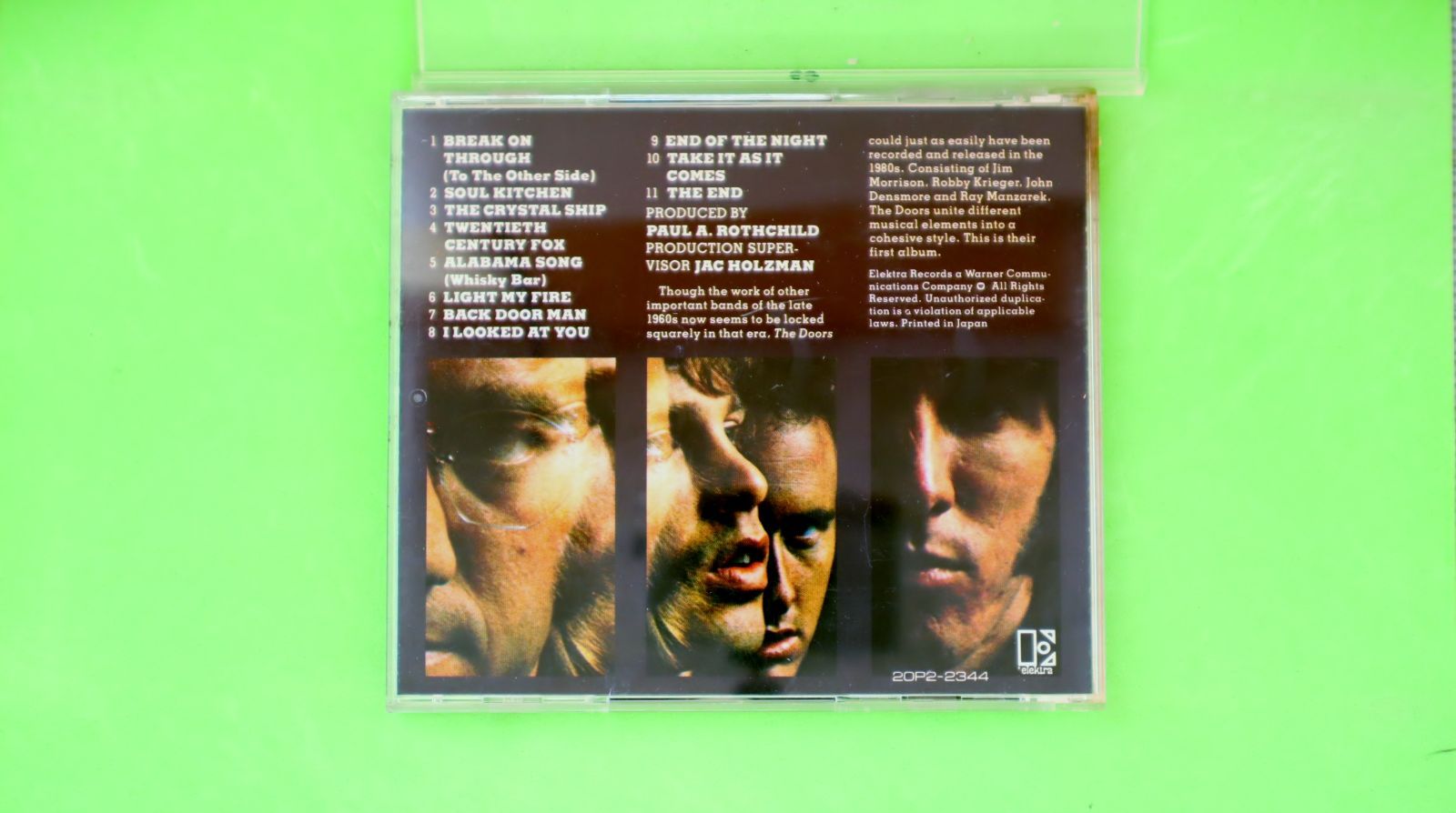 国内盤CD☆ザ・ドアーズ/The Doors□ ハートに火をつけて 【20P22344