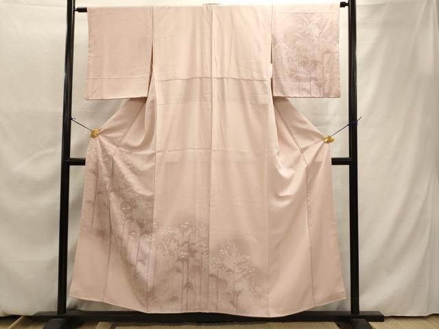 平和屋着物○訪問着 絞り 草花文 黒地 正絹 逸品 AABD0457fy 楽天市場