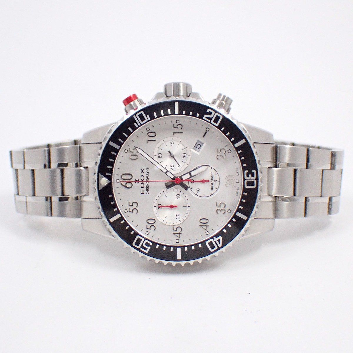 EDOX エドックス クロノラリーS クロノグラフ メンズ 腕時計