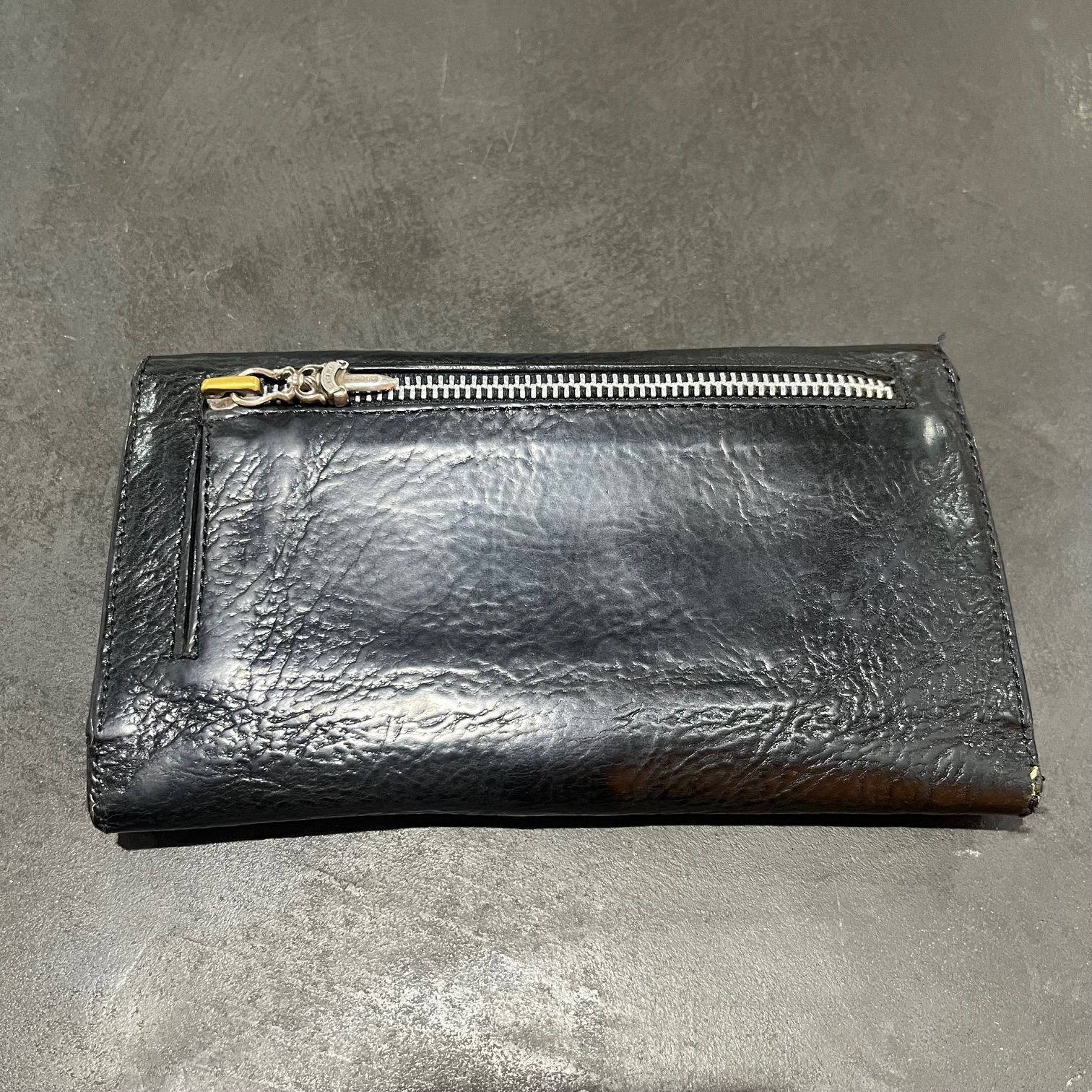 国内正規 CHROME HEARTS WAVE WALLET ウェーブ ウォレット 長財布 