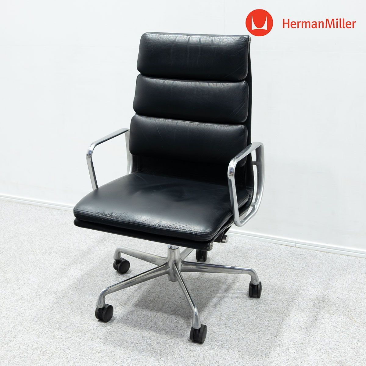 中古品】Herman Miller ハーマンミラー EAMES SOFT PAD EXECUTIVE